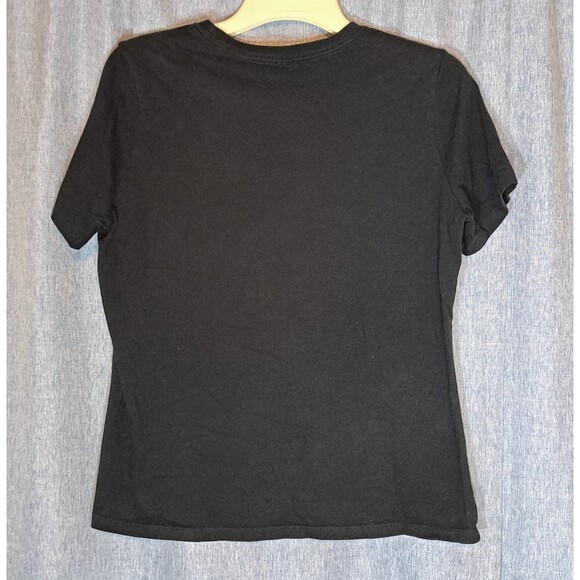 Wednesday Addams Undead Zombie Womens Large Graphic Tee Shirt Bella Canvas - Picture 2 of 6